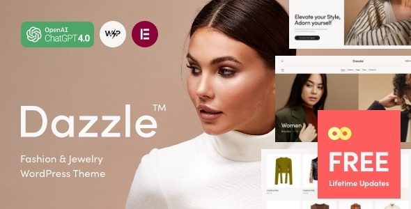 Dazzle - Jewelry & Fashion Store WordPress Theme + Jewellery Shop
