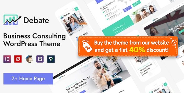 Debate - Business Consulting WordPress Theme
