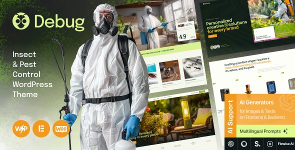 Debug - Pest Control WordPress Theme