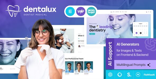 Dentalux | Dentist & Tooth Orthodont WordPress Theme