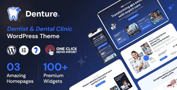 Denture | Dental Clinic WordPress Theme for Dentists & Orthodontists