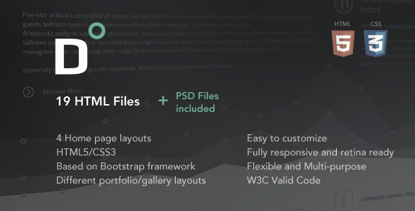 Direct - Corporate HTML Template