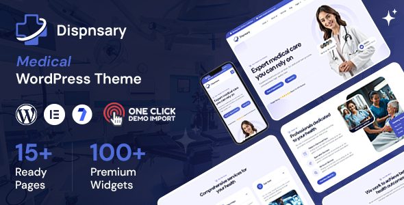 Dispnsary - Healthcare WordPress Theme