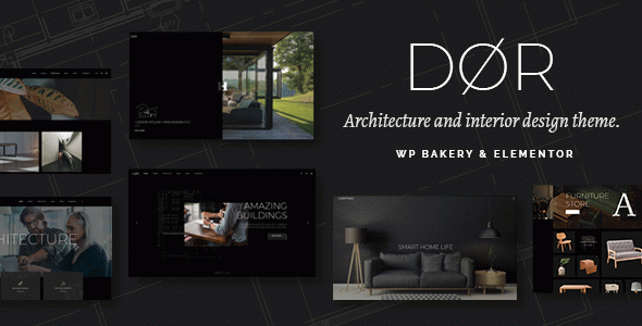Dør - Modern Architecture and Interior Design WordPress Theme
