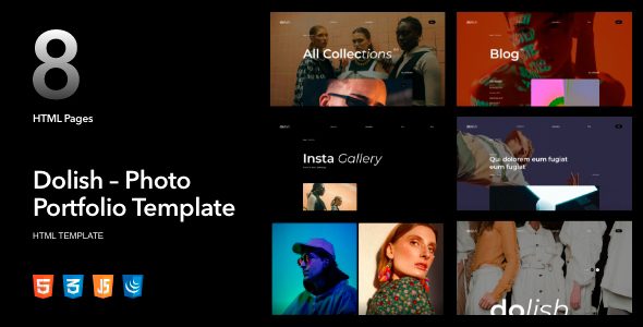 Dolish – Photography Portfolio HTML Template