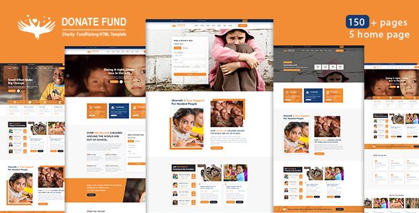 Donate Fund - Charity Nonprofit HTML 5 Template