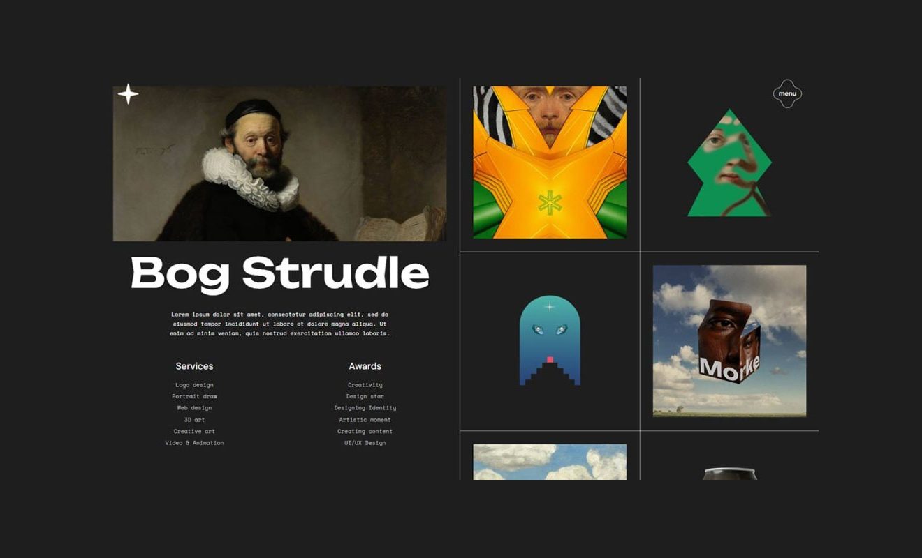Donde ??? Artist Portfolio Theme