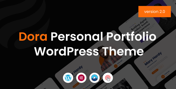 Dora ??? Personal Portfolio WordPress Theme