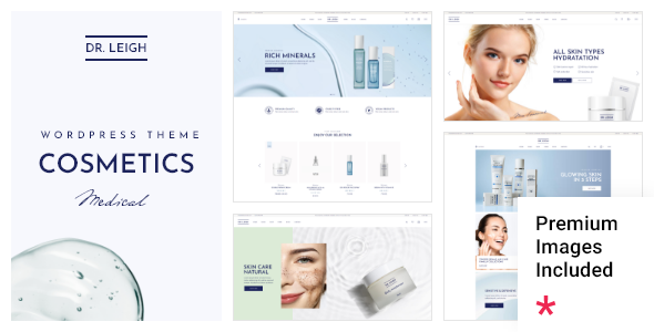 Dr. Leigh - Medical Cosmetics Shop WordPress Theme