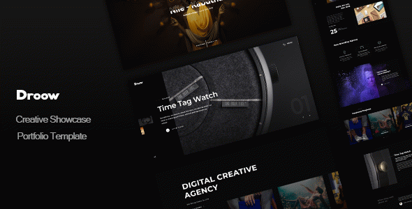 Droow - Creative Showcase Portfolio Template