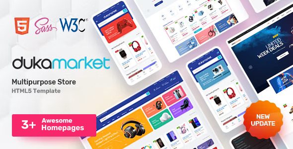 DukaMarket - Multipurpose eCommerce HTML5 Template