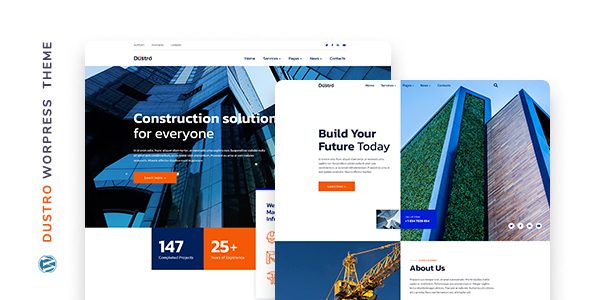Dustro ??? Construction Company WordPress Theme