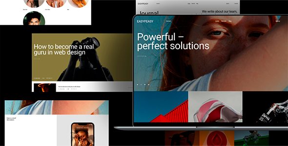 EasyPeasy | Digital Agency Portfolio HTML Template