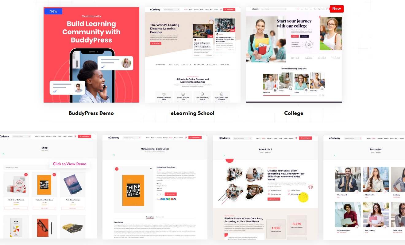 eCademy ??? Education LMS WordPress Theme