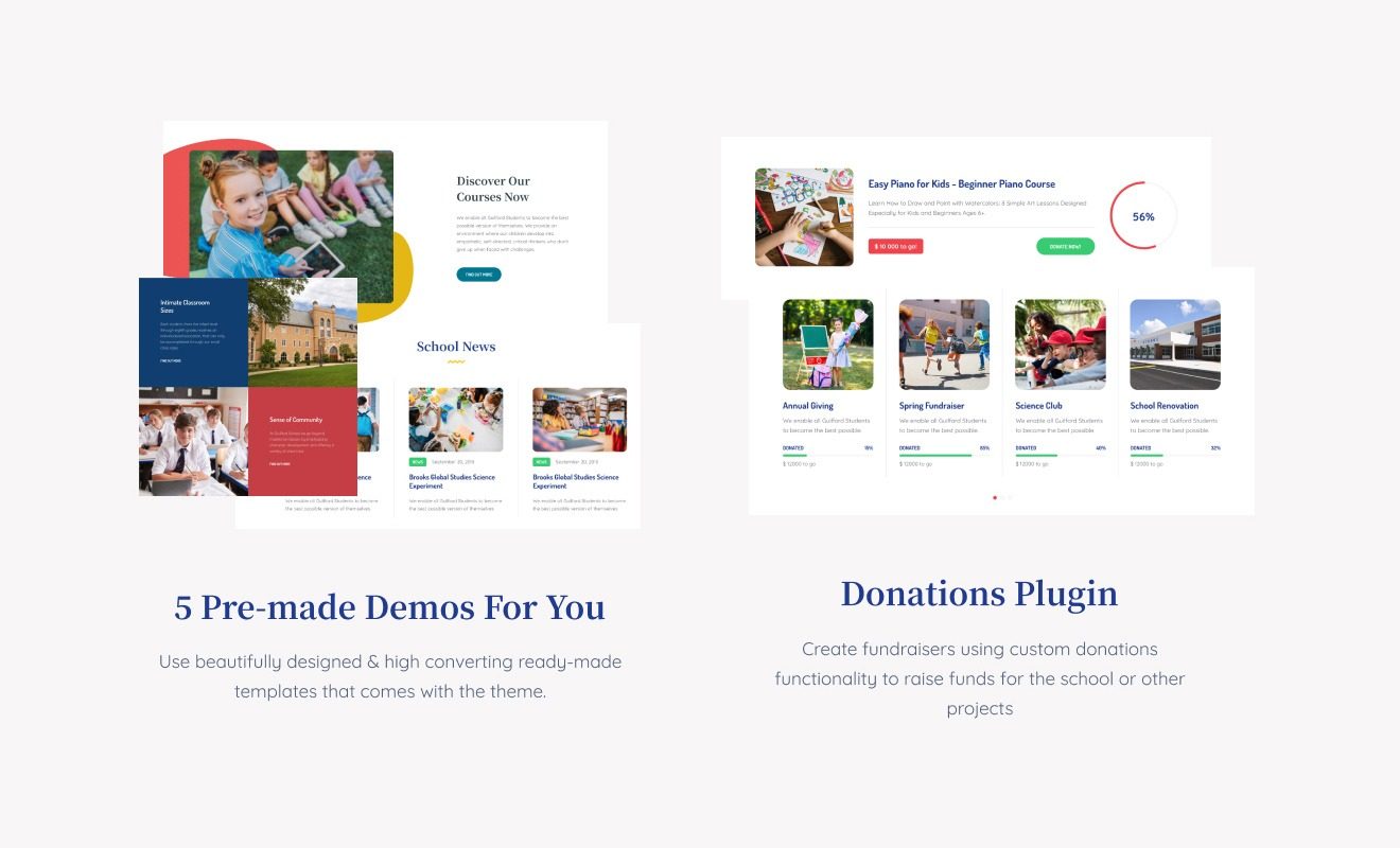 Ecole Education School WordPress Theme