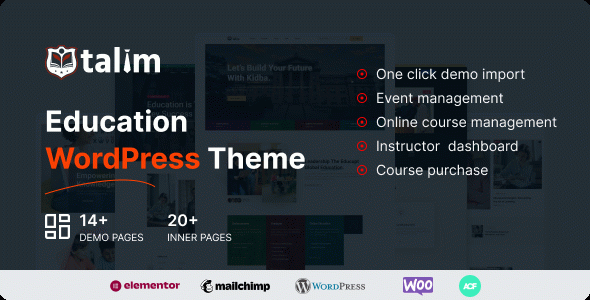 Education WordPress Theme | School Education Website | LMS WordPress theme