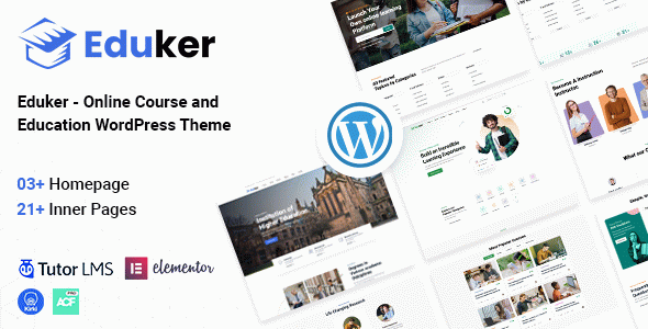 Eduker ??? Education WordPress Theme