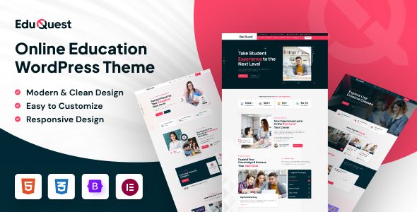 EduQuest ??? Education LMS WordPress Theme