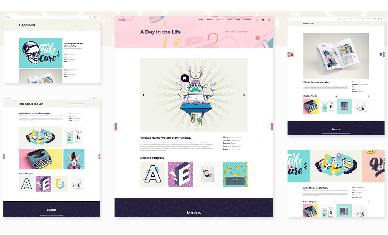 Eldon ??? Artist Portfolio Theme