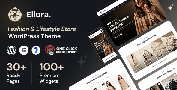 Ellora - Fashion Store WooCommerce Theme