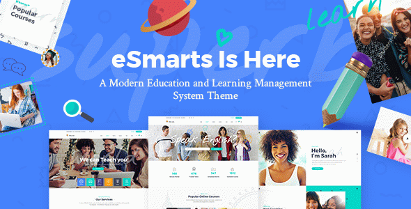 eSmarts - Education & LMS WordPress Theme