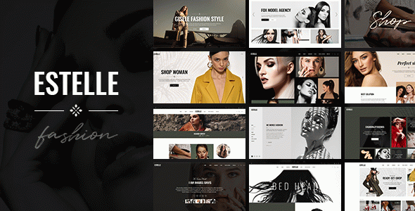 Estelle - Fashion and Modelling Agency WordPress Theme