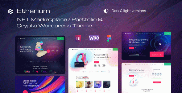 Etherium | NFT Marketplace & Crypto Wordpress Theme
