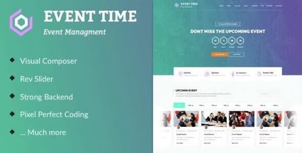 Event Time - Conference & Event WordPress Theme