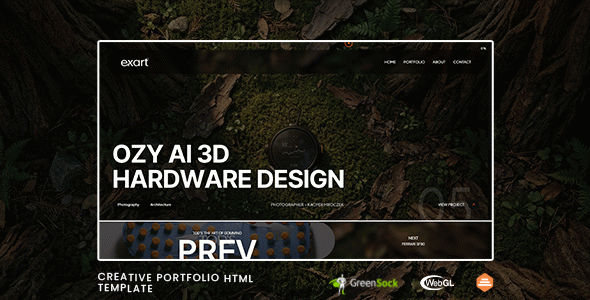 ExArt - Creative Ajax Portfolio HTML Template