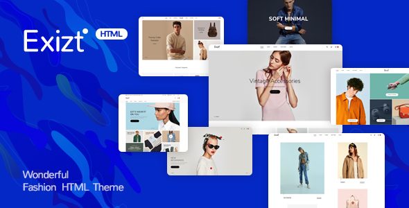 Exist - Wonderful Fashion HTML Template