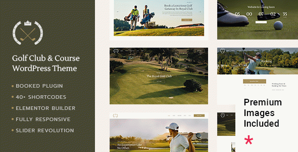 FairwayGreen - Golf Club WordPress Theme