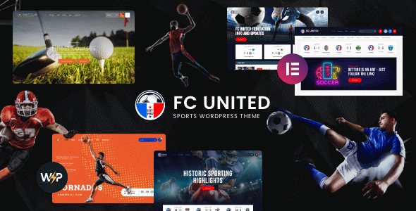 FC United | Football, Soccer & Sports WordPress Theme + Events & Shop