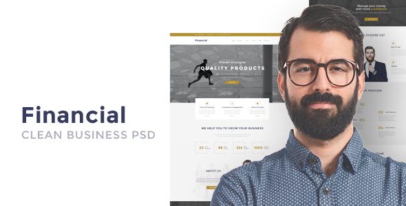 Financial - Startup Business WordPress Theme