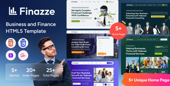 Finazze - Business and Finance HTML Template