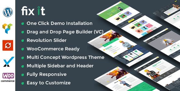 Fixit - Construction WordPress Theme