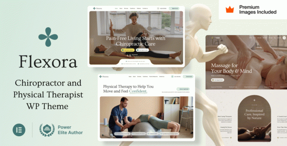 Flexora – Physiotherapy Massage Chiropractors WordPress Theme