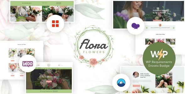 Flowers Boutique - Florist & Flower Store WordPress Theme