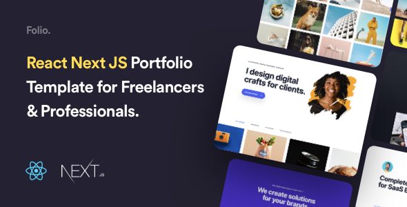 Folio - Creative Next JS Portfolio Template