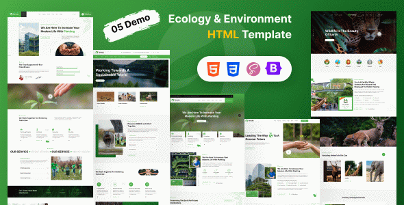 Foresty - Charity and Ecology HTML Template