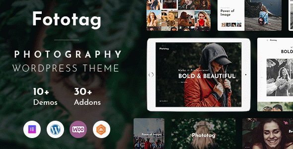 Fototag ??? Photography WordPress Theme