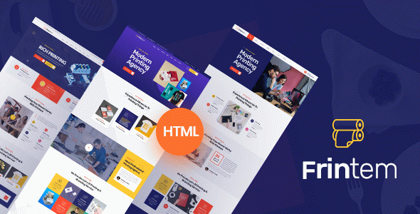 Frintem - Printing Company HTML5 Template