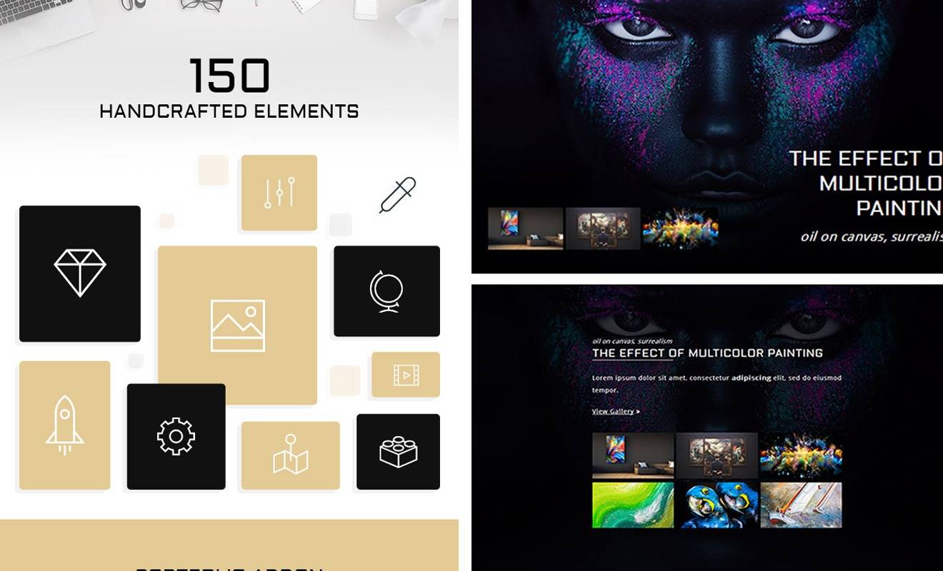 FullScreen Artist ??? Portfolio and Photography Theme
