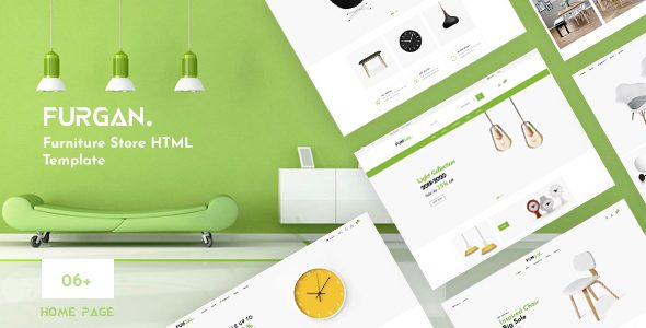 Furgan - Furniture Store HTML Template