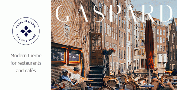 Gaspard - Restaurant and Coffee Shop WordPress Theme