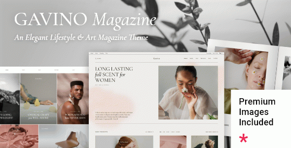 Gavino - Lifestyle Magazine and Blog WordPress Theme