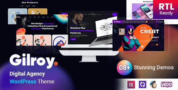 Gilory - Digital Agency WordPress