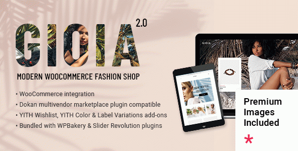 Gioia - Modern Fashion Shop WordPress Theme