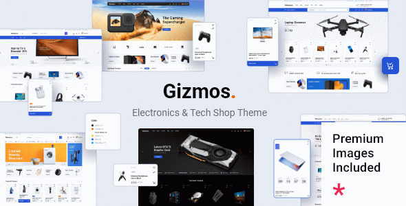 Gizmos - Electronics & Tech Shop WordPress Theme