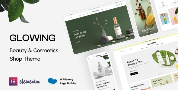 Glowing ??? Beauty & Cosmetics Shop Theme