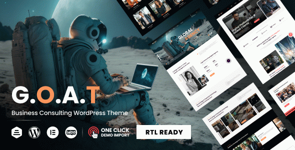 GOATs - Business Agency WordPress Theme